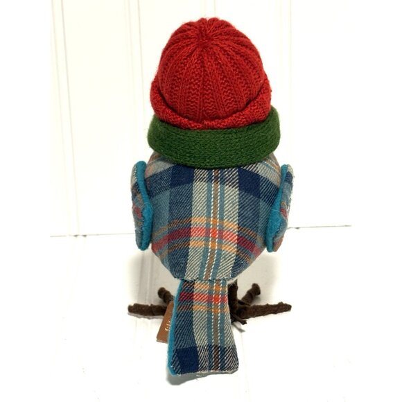 Featherly Friends Trapper Spritz Bird 2016 Red Hat Target Birds Holiday Autumn - Picture 4 of 7